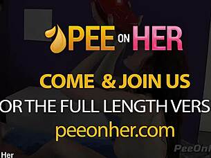 peeonher shares perfect piss fuck with drinking