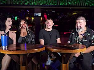 Topcast: Sensual Interview With Brazilian Wife Gaby Oliveira And Her Husband Outdoors