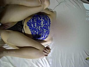 European Blonde in Mexico City After Drinks Fucks Mexican Without Condom. Wet Pussy Action.