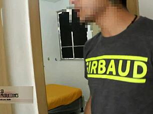 hermanastra helps hermanastro masturbate, leads to creampie.