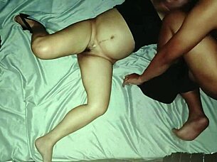 Hot Asian Chubby Pregnant Girl Enjoys Pinay Sex In Hotel! Gets Creampie In Intense Fucking!