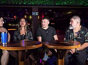 Topcast: Sensual Interview With Brazilian Wife Gaby Oliveira And Her Husband Outdoors