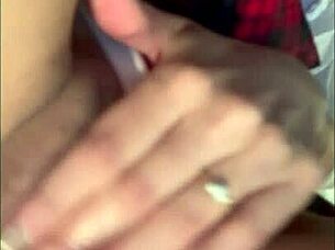 Rica colegiala waits for her teacher while masturbating