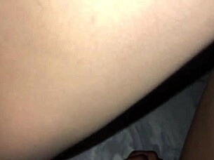 feeling so slutty, white neighbor gags on big black cock and takes facial