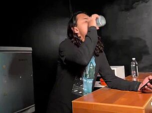 gorda peruana pelirroja milkin' me with huge tetas full rusa