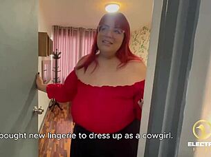 gorda peruana pelirroja milkin' me with huge tetas full rusa