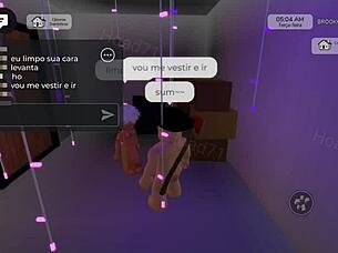 Cheguei atrasado na festa e femboy queria sexo at� virar a noite - brookhaven