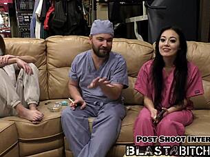 blaise celeste sucks and gets cum blasted