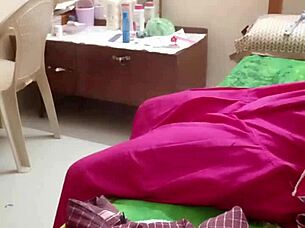 i watched my step sister get fucked in stockings after bandhan, licking and sucking when family was away.