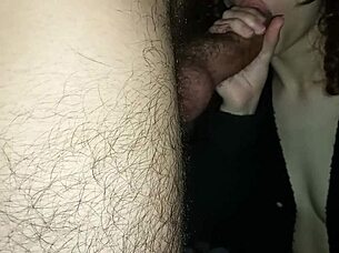 Girlfriend Lubricates Penis For Better Harder Penetration
