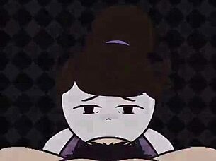 Jaiden's big tits get titty fucked and pussy pounded in group session with big cocks