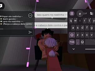 Cheguei atrasado na festa e femboy queria sexo at� virar a noite - brookhaven