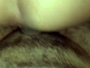 Mature woman enjoys doggystyle position that makes her feel great when moving