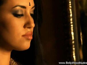 This brunette babe dances and strips super sexily