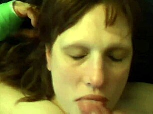 This milf takes her second load of jizz in a facial cumshot