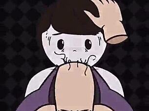 Jaiden's big tits get titty fucked and pussy pounded in group session with big cocks