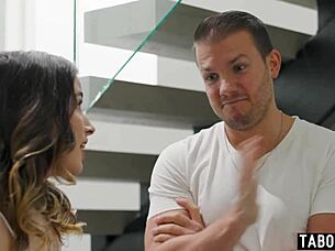 Dude removes virgin teen's chastity belt and engages with her