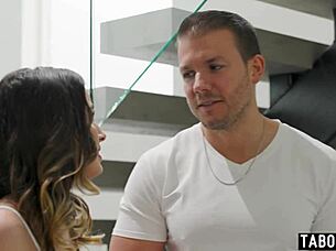 Dude removes virgin teen's chastity belt and engages with her