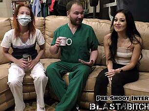 blaise celeste sucks and gets cum blasted