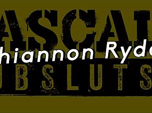 Skinny teen Rhiannon Ryder in a double penetration threesome scene.