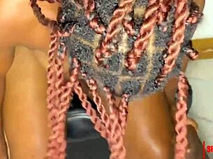 Wife Rides Big Black Cock Cowgirl Style