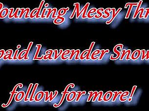 goth slut squirts during extreme face fucking and choking