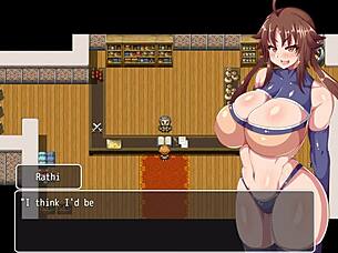 Rookie Knight Rathi Feels Thrill of Gangbang in Bunny Costume