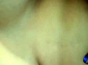 latina brunette uses toys at home