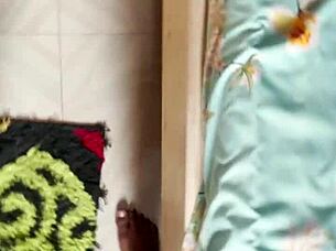 My pregnant whore received anal when she came to visit!