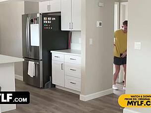 Horny stepson free uses busty stepmom crystal clark to cure sore balls