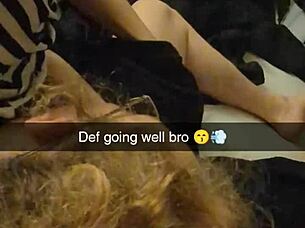 First Tinder date fucked by ex's best friend on Snapchat - college MILF Richelle Rose dominated with huge cock