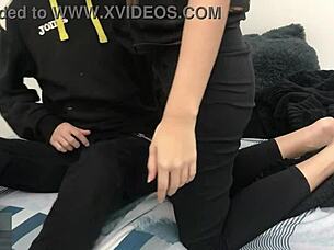 Mi sueño era quitarle la lencería a mi hermanastra follármela por todas partes