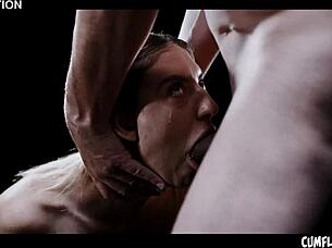 Horny Girl Fantasizes About Steve Filling Her Dripping Pussy With Massive Creampie And Cum On Tits