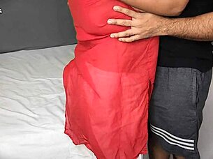 My stepsister's hot friend came to visit and we ended up hanging out.