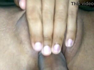 Check out this sexy shaved tight pussy with wet creampie action, it's so hot! 🔥💦