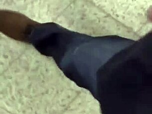 Piss and mini wank at diy store 🚽