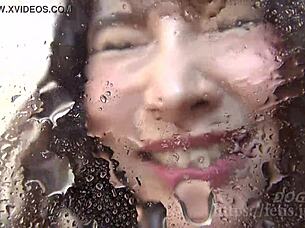 dog sniffing girl 14 saliva play edition