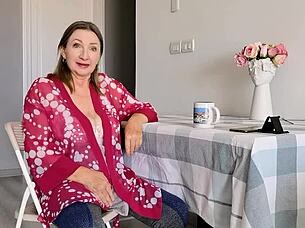 you caught the stepmother watching porn but she showed you something even more shocking futanari