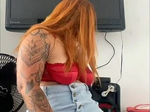 v�deo personalizado de exibi��o com sainha