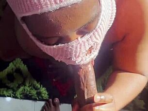 My pregnant whore received anal when she came to visit!