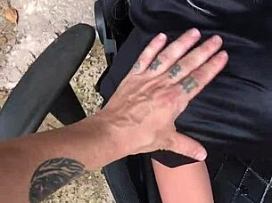 she says here's your cute blonde fuck doll