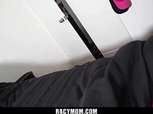 stepmom teaches stepson how to make a slut out of his new girlfriend - racymom