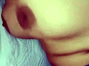 latina brunette uses toys at home