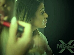 Blindfolded divorce party with creampie and 3some!