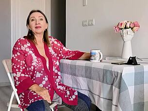 you caught the stepmother watching porn but she showed you something even more shocking futanari