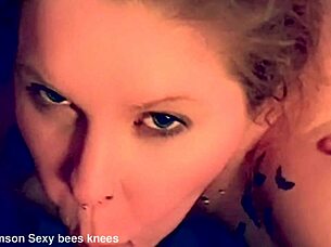 all smiles during cum shots