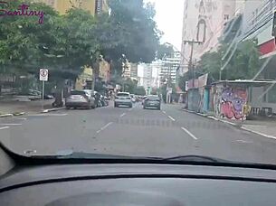 Wife With Collar Fucks Group In Public Club