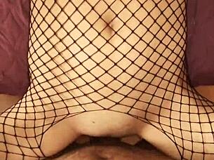 Pov Roleplay: Amateur Sexwife In Erotic Bodysuit Gets Anal Fucked Close Up