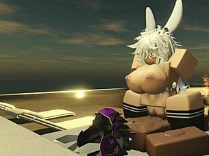 Giving my snowbunny gf my bbc