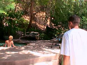 victoria white, hot stepsister, gives blowjob and handjob